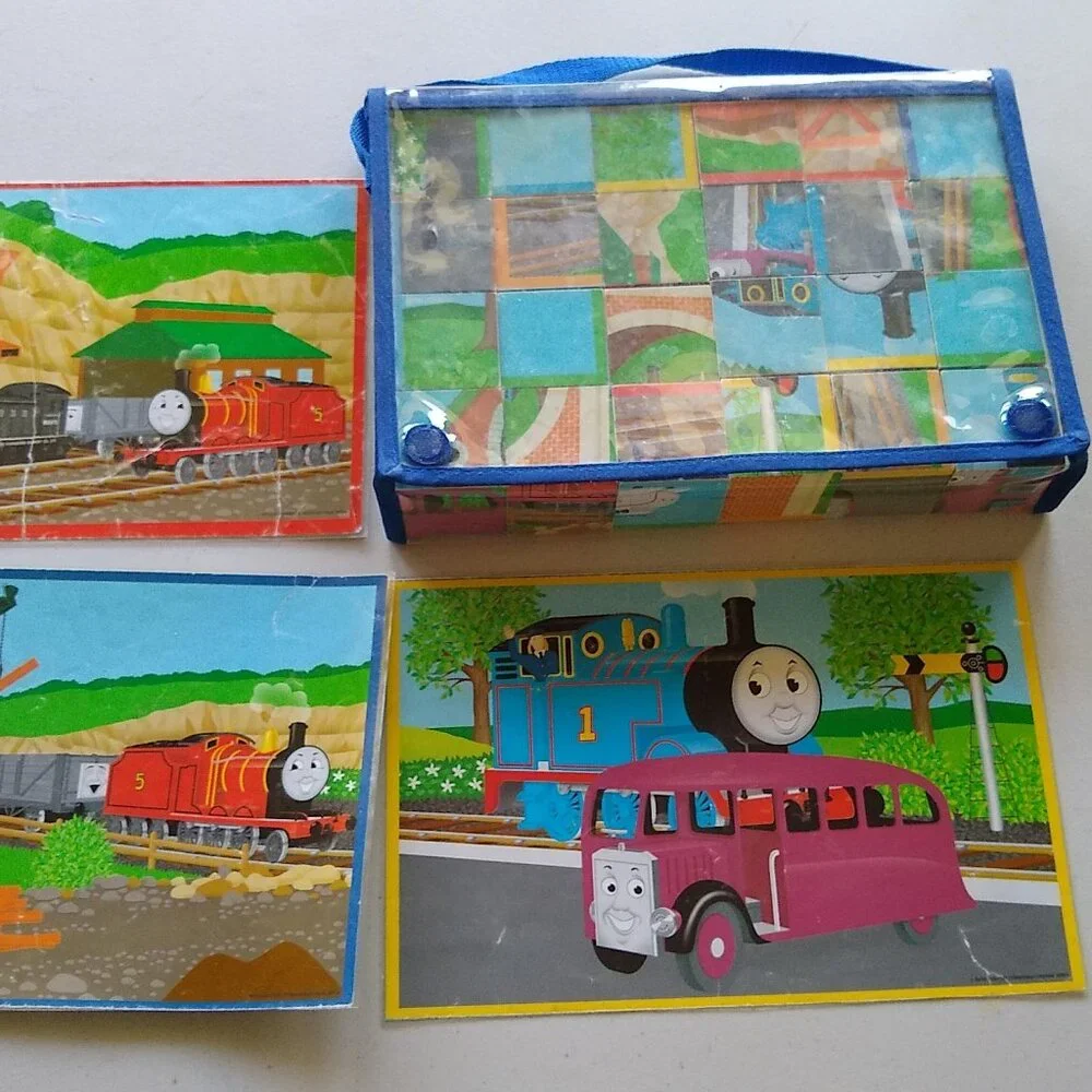 Thomas the Tank Engine & Friends Puzzle Cubes 6 in 1 Puzzles On The Go